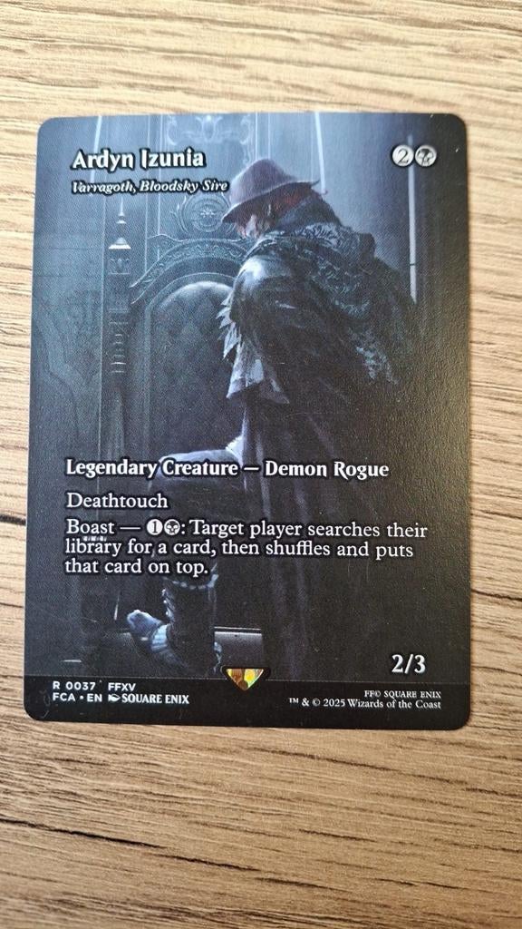Ardyn Izunia MTG Final Fantasy TCG Kaart, Ophalen of Verzenden, Zo goed als nieuw, Losse kaart