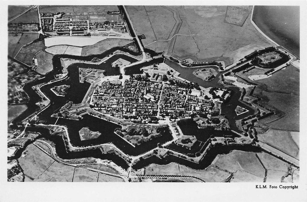 703-084-033 KLM Foto Naarden, Verzamelen, Verzenden, Voor 1920, Noord-Holland