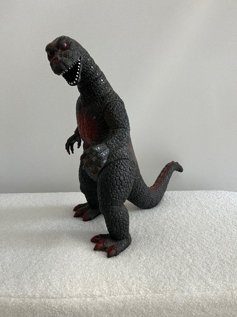 Vintage dinosaurus / Godzilla monster 35 cm hoog, Kinderen en Baby's, Speelgoed | Actiefiguren, Ophalen of Verzenden, Zo goed als nieuw