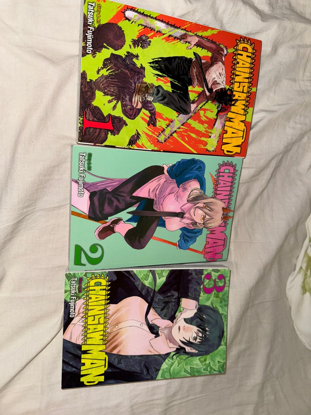 Chainsaw Man Vol 1-3 Engels, Eén comic, Ophalen of Verzenden, Zo goed als nieuw, Japan (Manga)