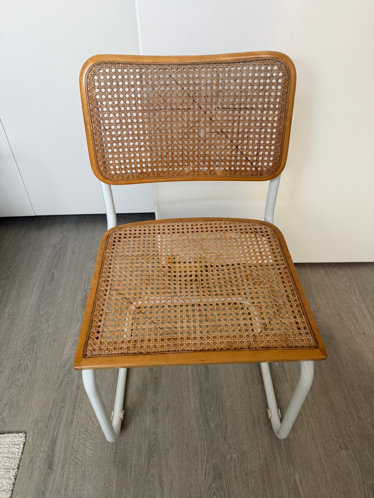 Webbing stoel, Ophalen, Zo goed als nieuw, Bruin, Eén