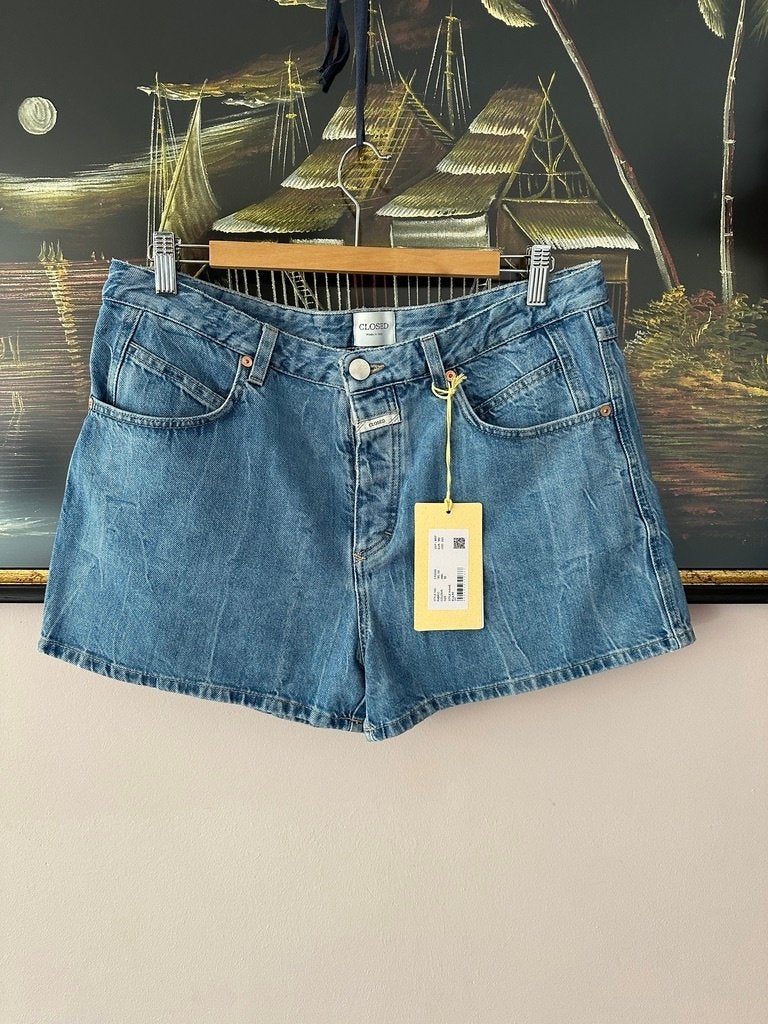 Closed jeans shorts maat 30 valt als 29, Blauw, Closed, Ophalen of Verzenden, Zo goed als nieuw