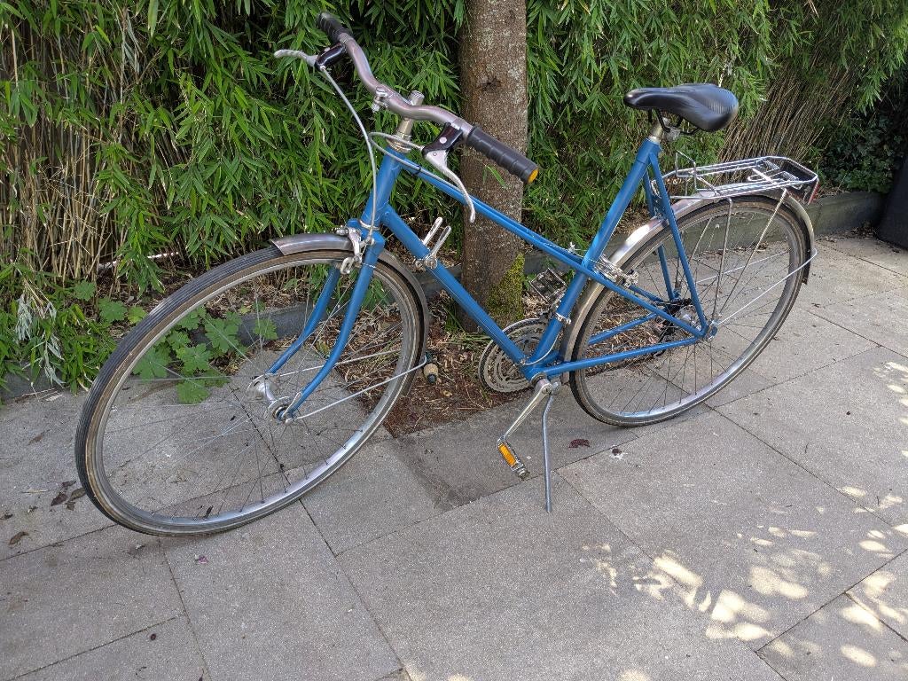 vintage sportfiets, Fietsen en Brommers, Fietsen | Dames | Sportfietsen en Toerfietsen, Gebruikt, 10 tot 15 versnellingen, Velgrem