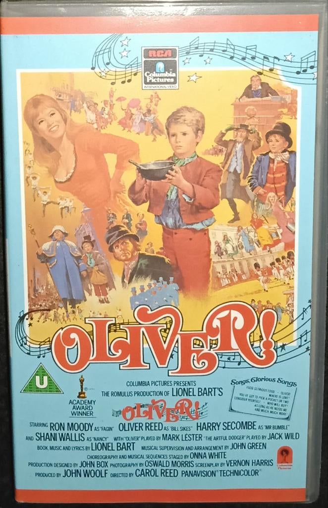 Oliver! Vhs, Vanaf 16 jaar, Ophalen of Verzenden, Zo goed als nieuw, Horror