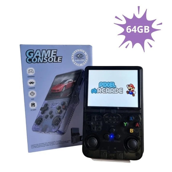 R36S 64GB Opslag | Retro Handheld | WIFI | Linux Systeem, Overige merken, Retro-gameworld.nl, Nieuw, Ophalen of Verzenden