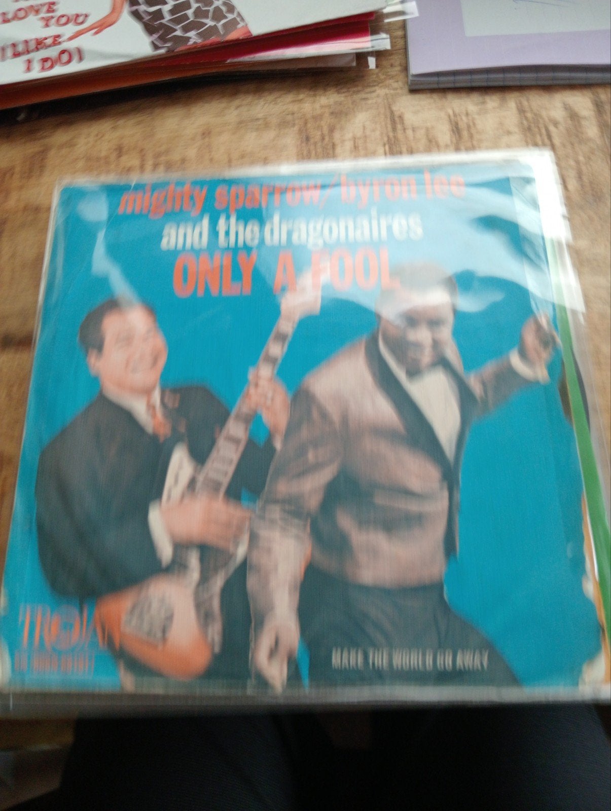 mighty sparrow Byron lee - only a fool, Ophalen of Verzenden, Zo goed als nieuw, Pop