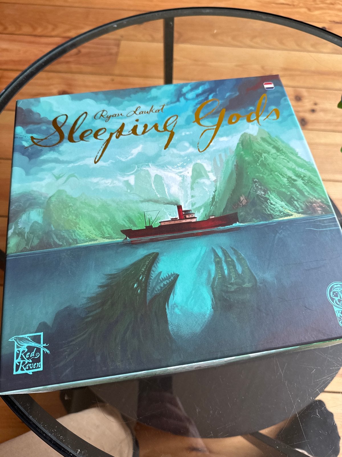 Sleeping Gods Bordspel - Avontuurlijk Coöperatief Spel, Een of twee spelers, Ophalen of Verzenden, Zo goed als nieuw