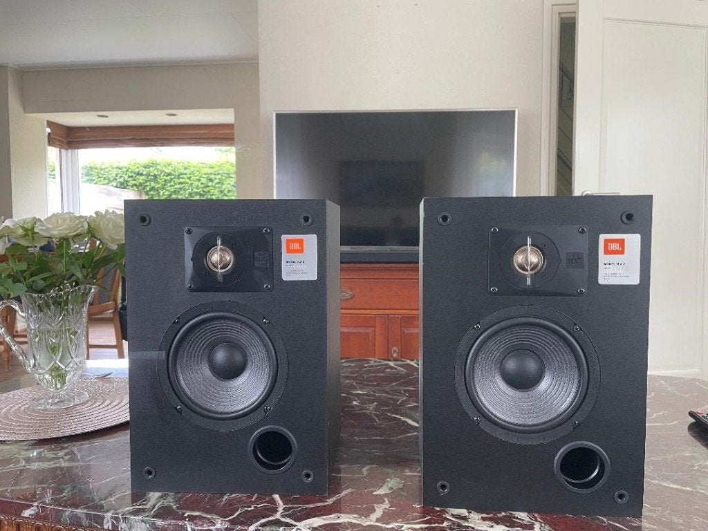 Prachtige JBL TLX 2 Vintage Speakers – Goede Foamranden, Audio, Tv en Foto, Luidsprekers, JBL, Ophalen of Verzenden, Zo goed als nieuw