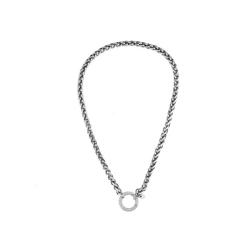 Dottilove Vossenstaart Ketting Dames Wit Gold Plated op RVS, Birgitta-Gracht 33, 6465 EL Kerkrade, Nederland, Verzenden, Nieuw