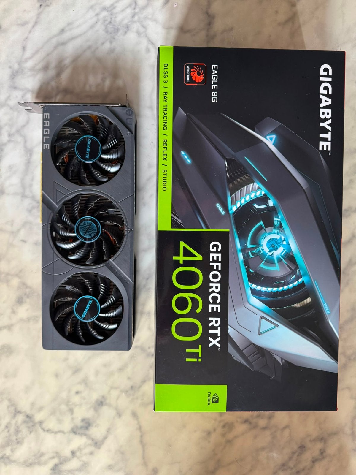 Nvdia Geforce 4060Ti Eagle 8GB, Computers en Software, Verzenden, Zo goed als nieuw, GDDR6, PCI-Express 4