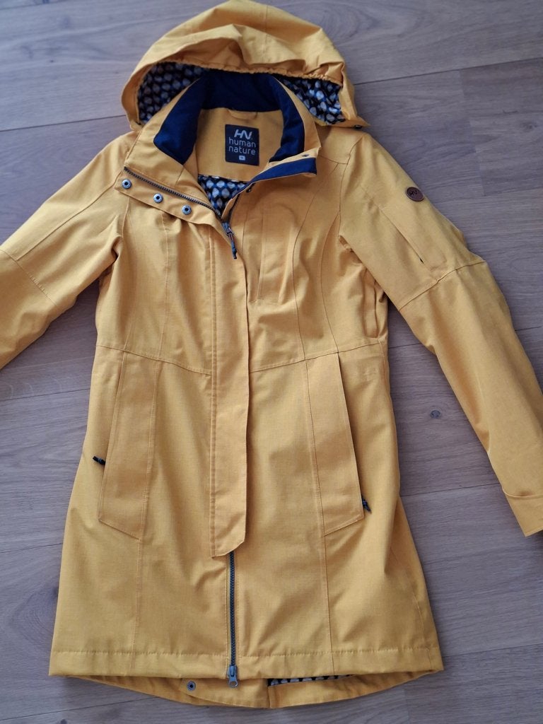 Mooie jas Human Nature maat S, Kleding | Dames, Jassen | Zomer, Ophalen of Verzenden, Zo goed als nieuw, Maat 36 (S), Blauw