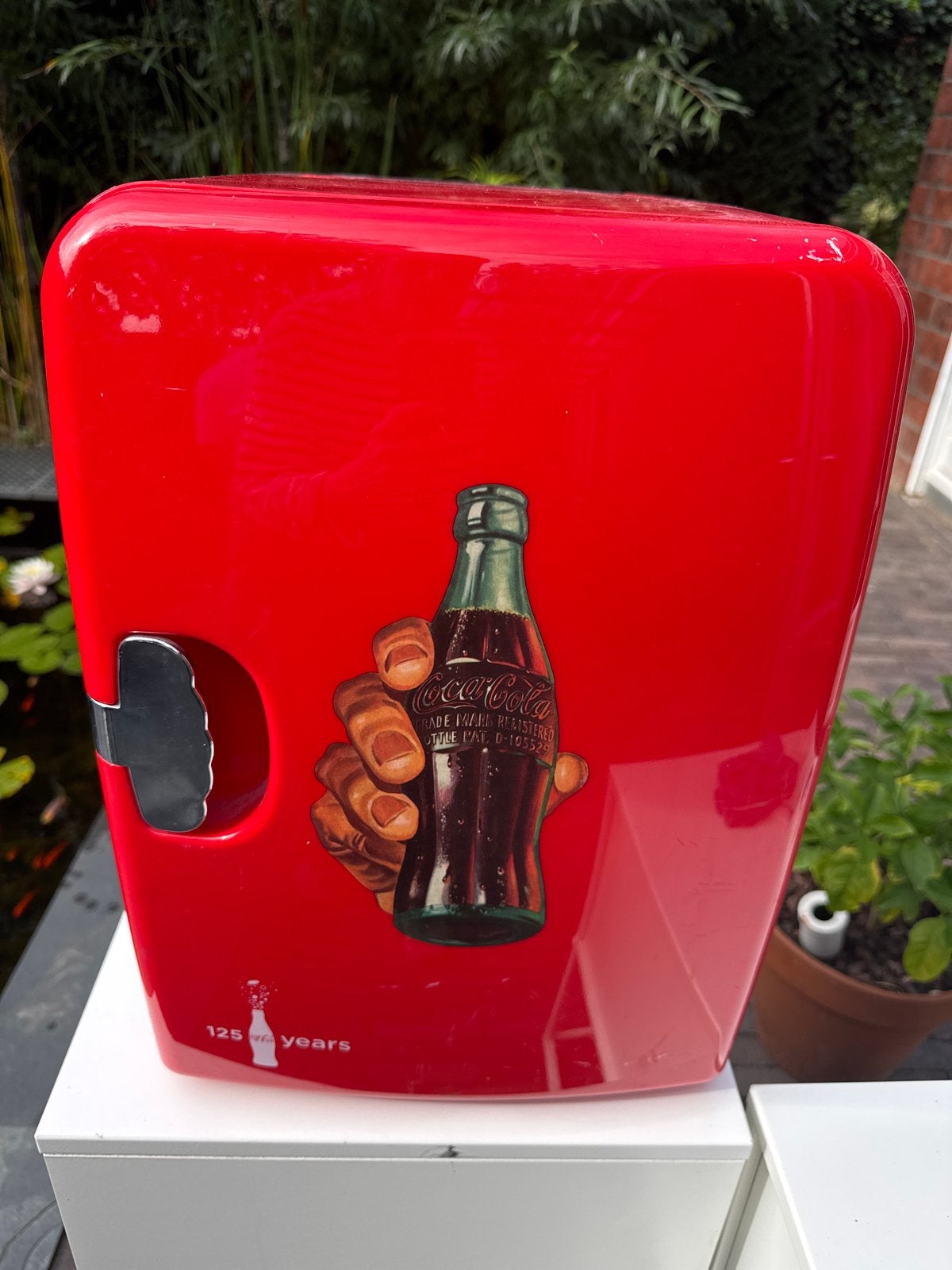 Coca-Cola Mini Koelkast - 125 Jaar Editie, Ophalen, Zonder vriesvak, Minder dan 45 cm, Minder dan 85 cm
