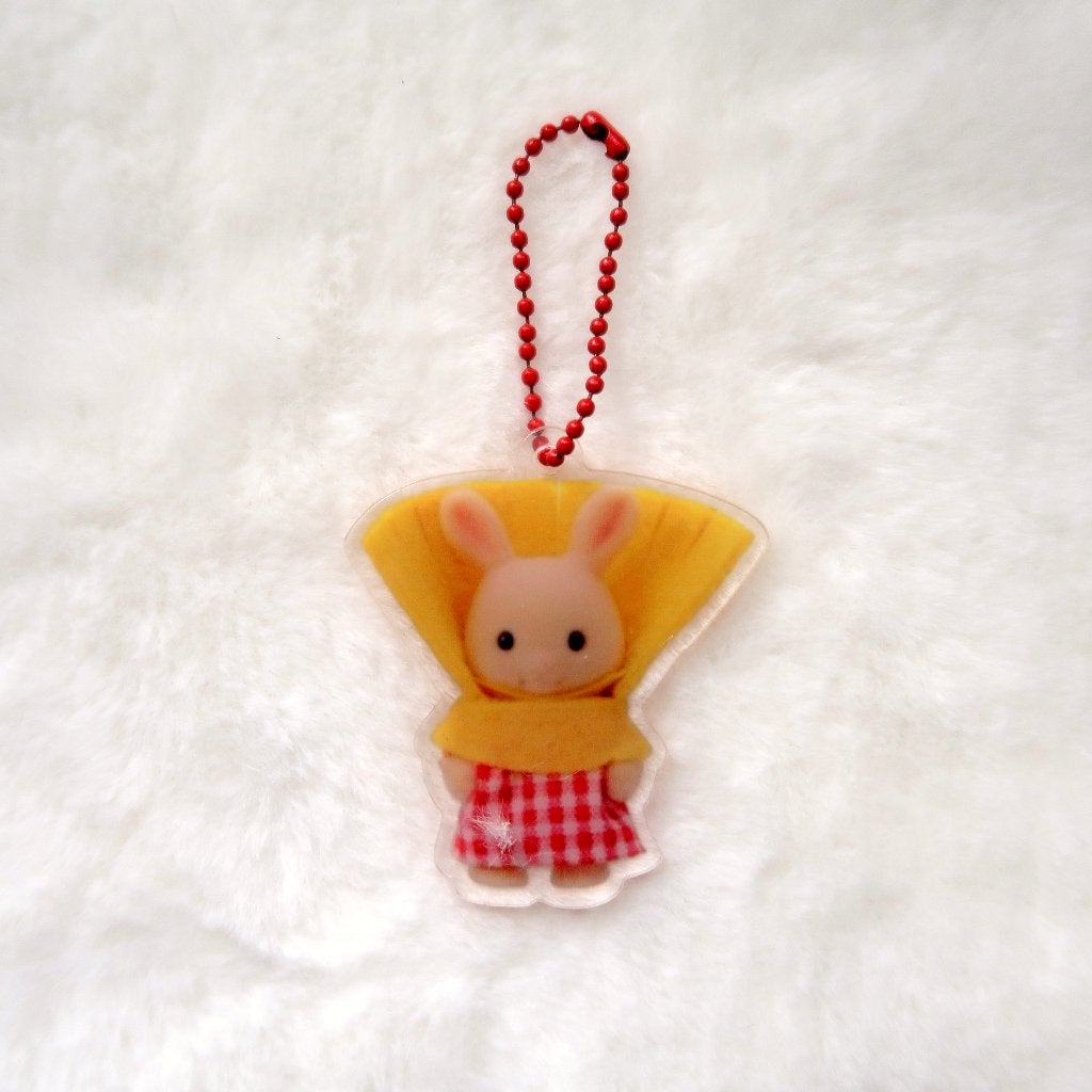 Sylvanian Families Calico Critters Clip Charm Sleutelhanger, Verzenden, Nieuw, Knuffel of Figuurtje