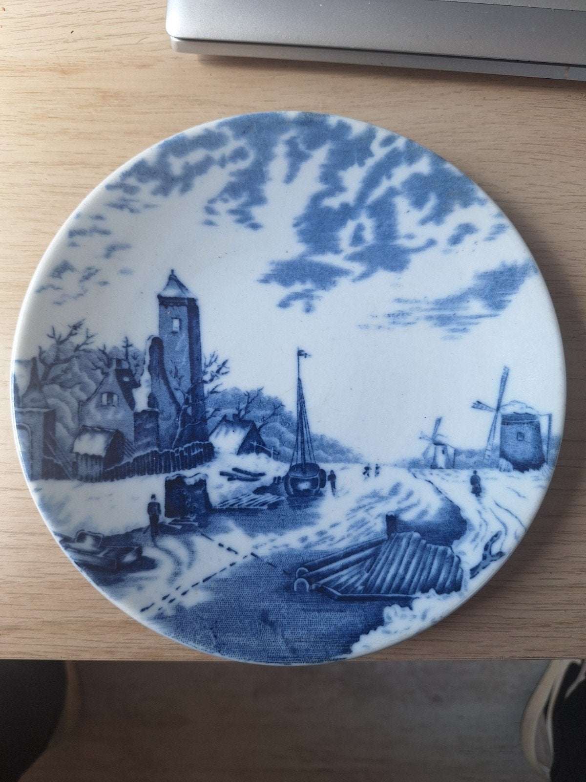 Delfts blauw bordje, Ophalen of Verzenden