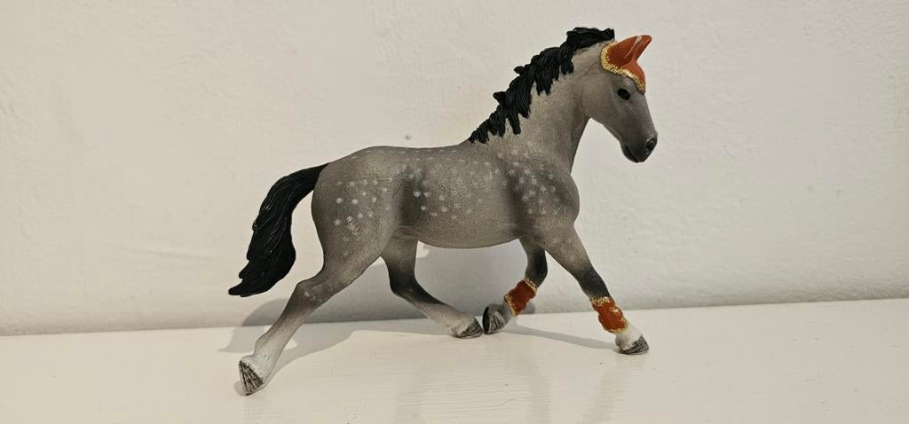 Schleich Voltige Paard uit set #42443, Ophalen of Verzenden, Zo goed als nieuw, Paard, Beeldje of Figuurtje