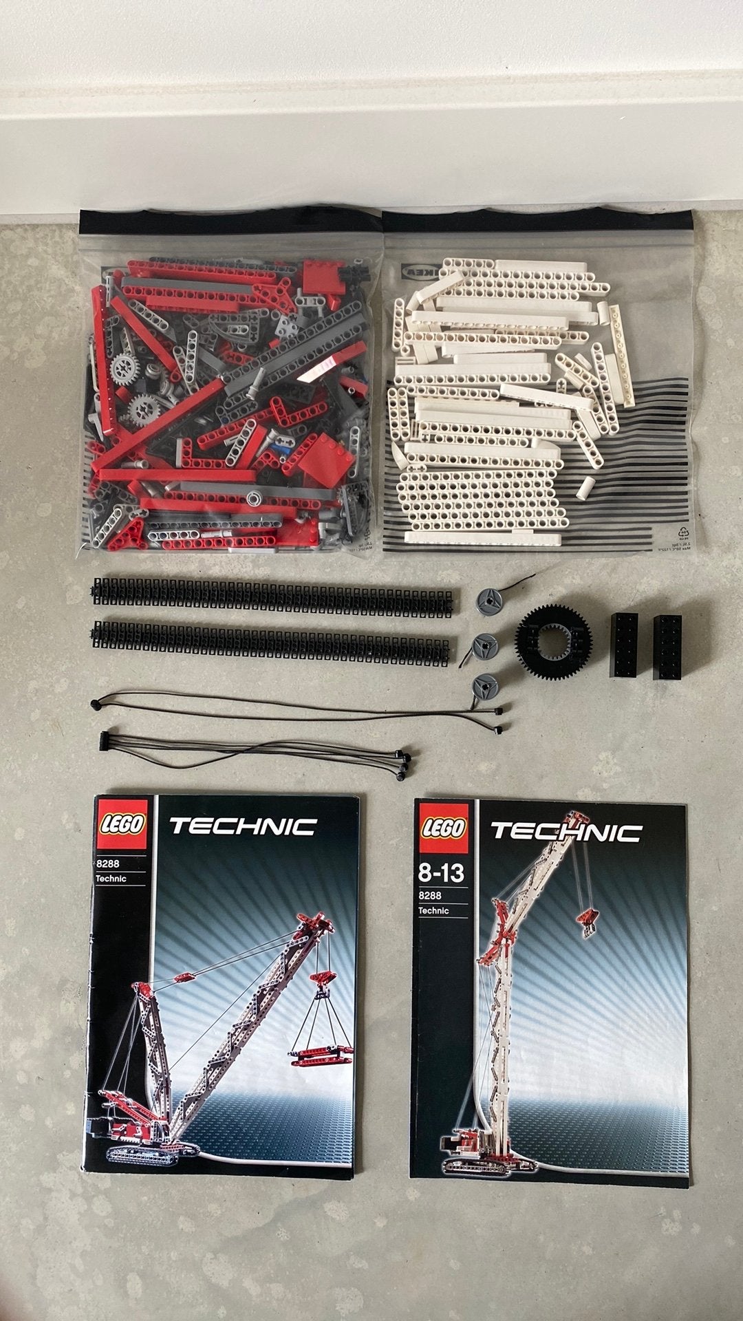 Lego 8288 Technic Kraan, Ophalen of Verzenden, Zo goed als nieuw