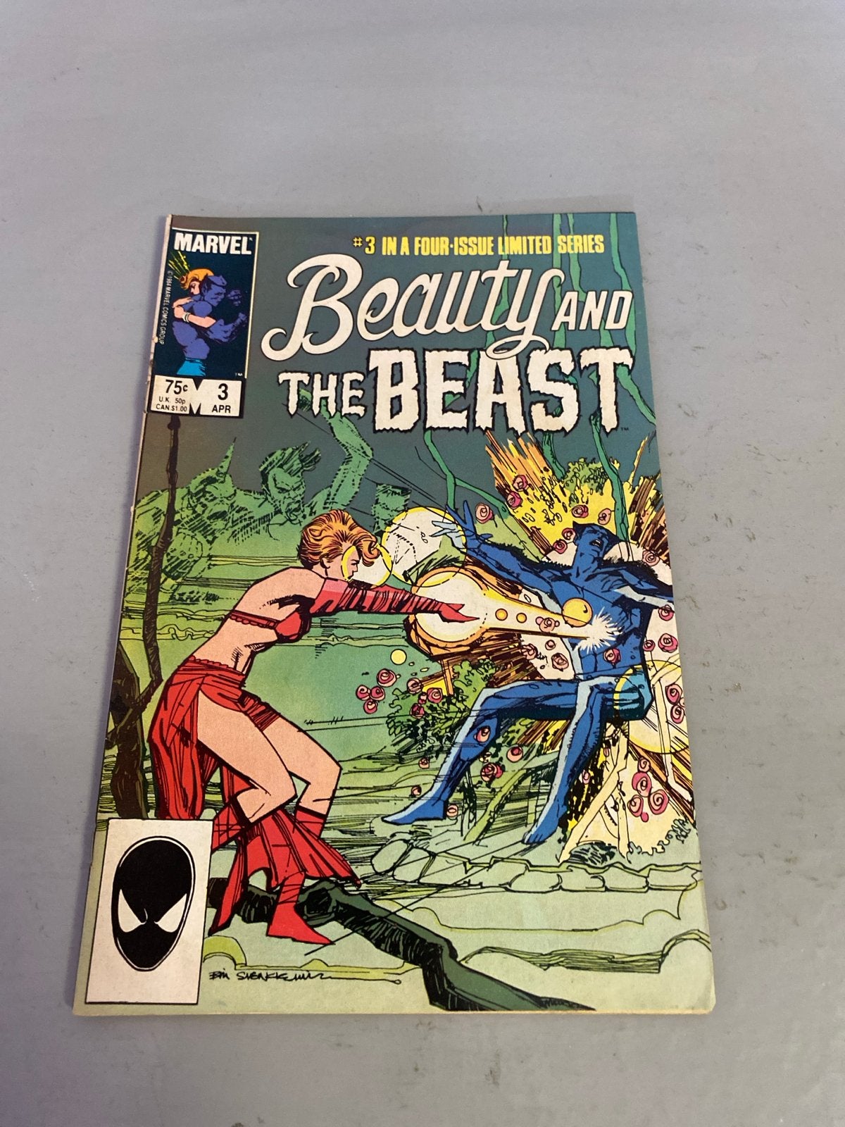 Beauty and the Beast #3 Marvel Comics (1984), Boeken, Strips | Comics, Gelezen, Eén comic, Amerika, Ophalen of Verzenden