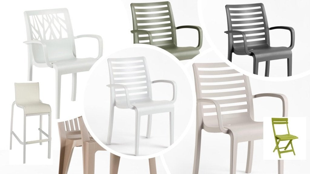 ALLE NIEUWE GROSFILLEX TUINSTOELEN NU €15,- P.ST., Ophalen, Kunststof, Overige kleuren, Nieuw