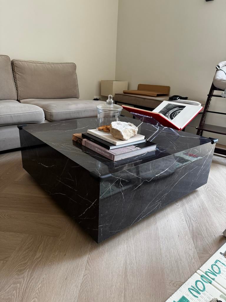 Westwing Marmerlook Salontafel, Ophalen