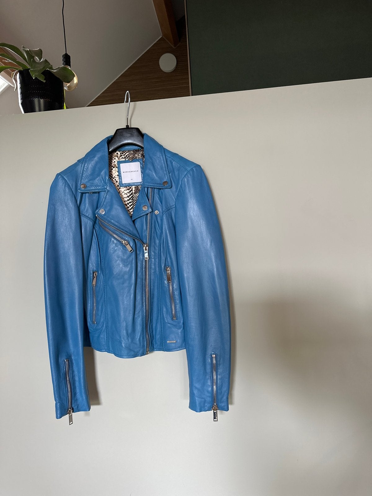 Nieuw! Rino & Pelle Lamsleren Jas Maat 38, Ophalen of Verzenden, Nieuw, Maat 38/40 (M), Blauw