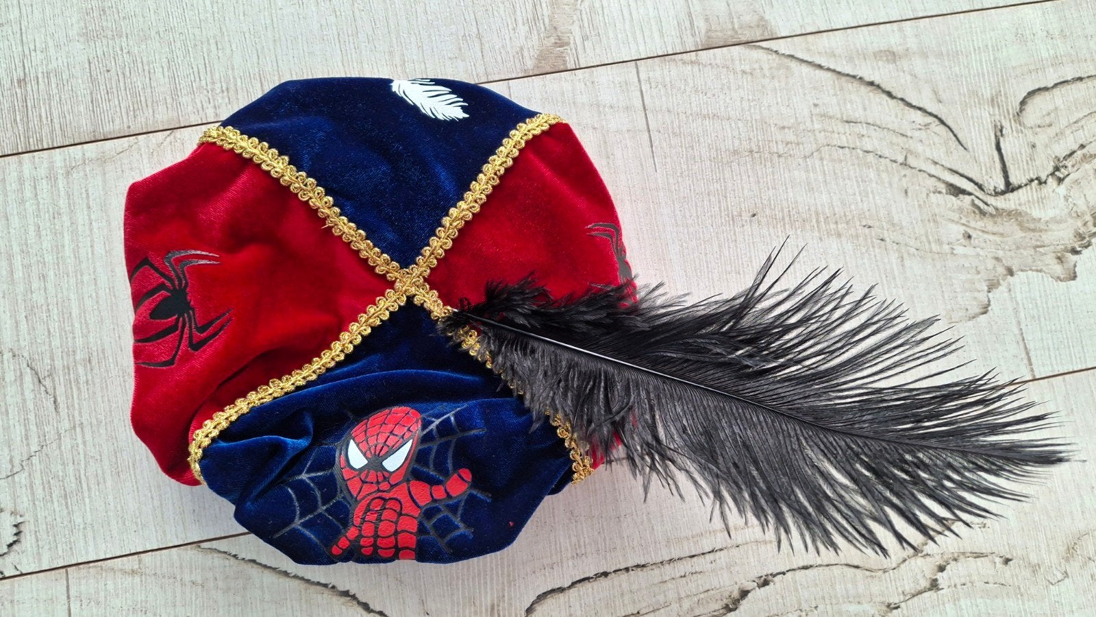 Spiderman pietenmuts, Ophalen of Verzenden, Nieuw, Jongen of Meisje