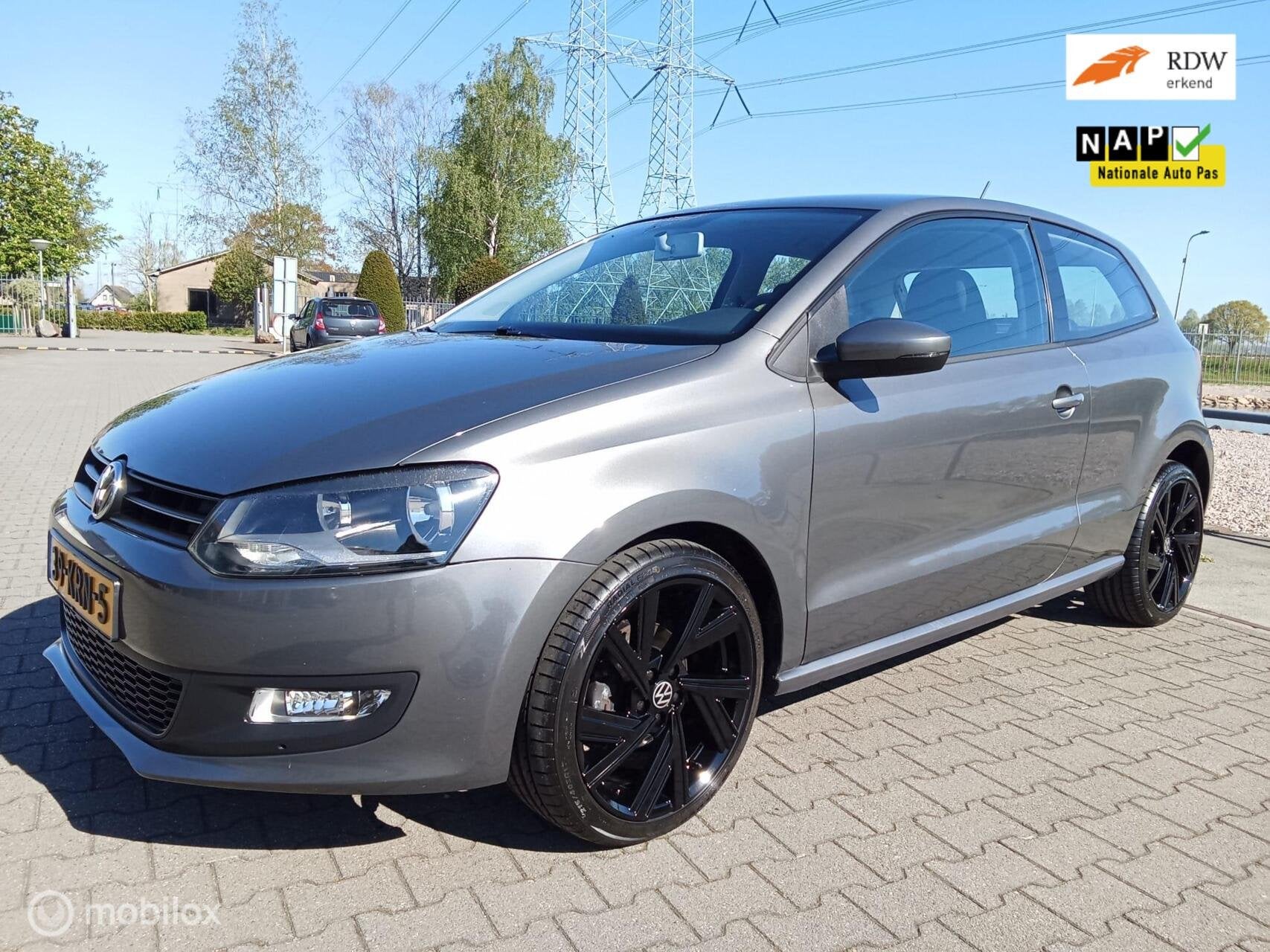 Volkswagen Polo 1.4-16V Highline, Voorwielaandrijving, 4 cilinders, Origineel Nederlands, Bedrijf