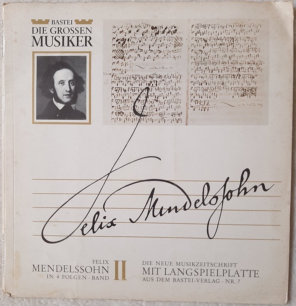 Felix Mendelssohn In 4 Folgen · Band II, LP, Kamermuziek, 10 inch, Zo goed als nieuw