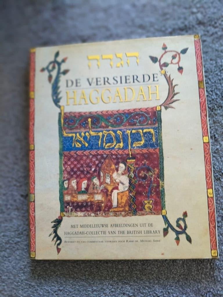 De Versierde Haggadah - Met Middeleeuwse Afbeeldingen, Ophalen of Verzenden, Zo goed als nieuw, Jodendom