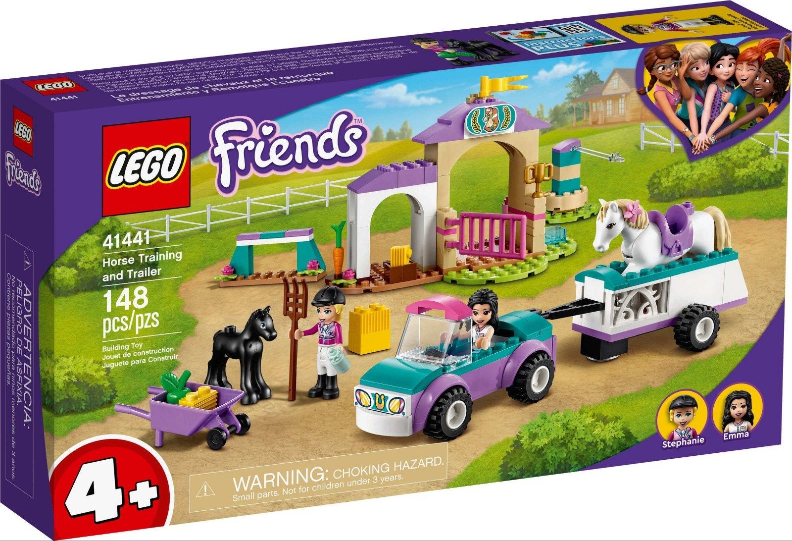 Lego Paardentraining en aanhanger 41441 Friends nieuw, Kinderen en Baby's, Speelgoed | Duplo en Lego, Ophalen, Lego, Nieuw, Friends