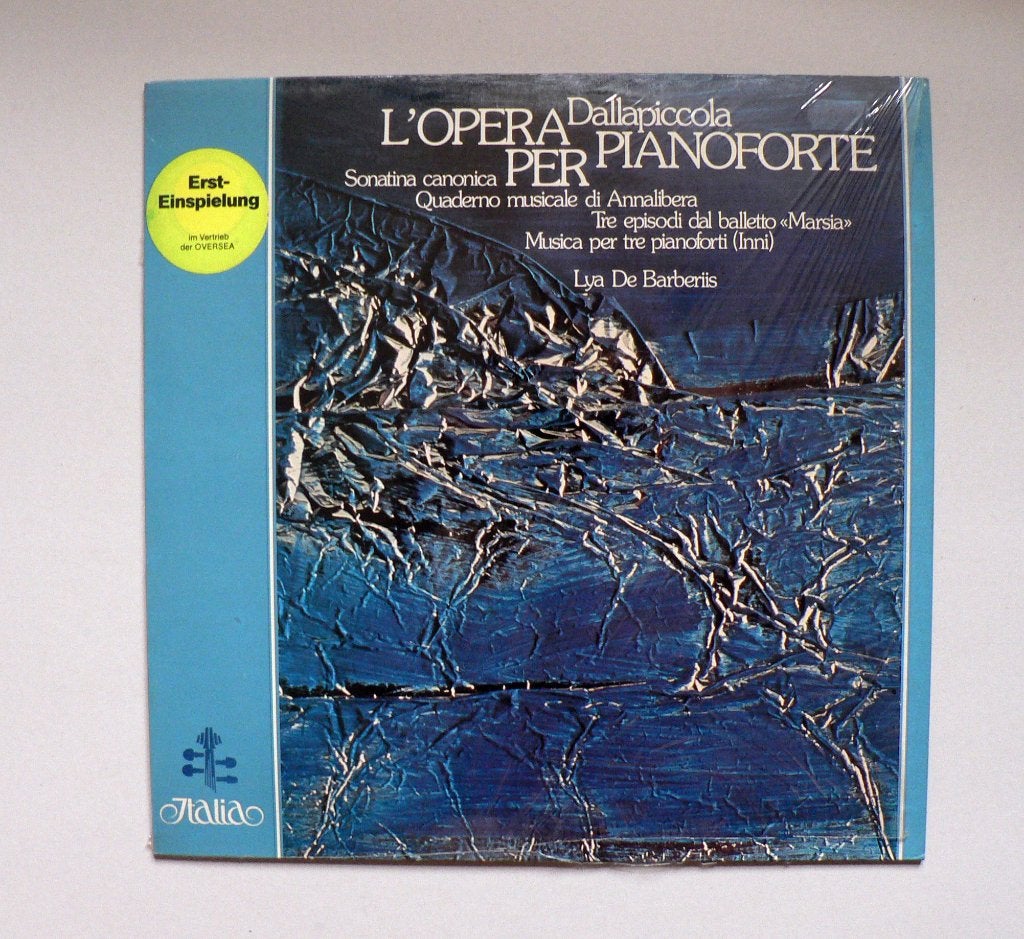 Dallapiccola: L'Opera per Pianoforte - LP, LP, Overige componisten, Opera of Operette, Modernisme tot heden