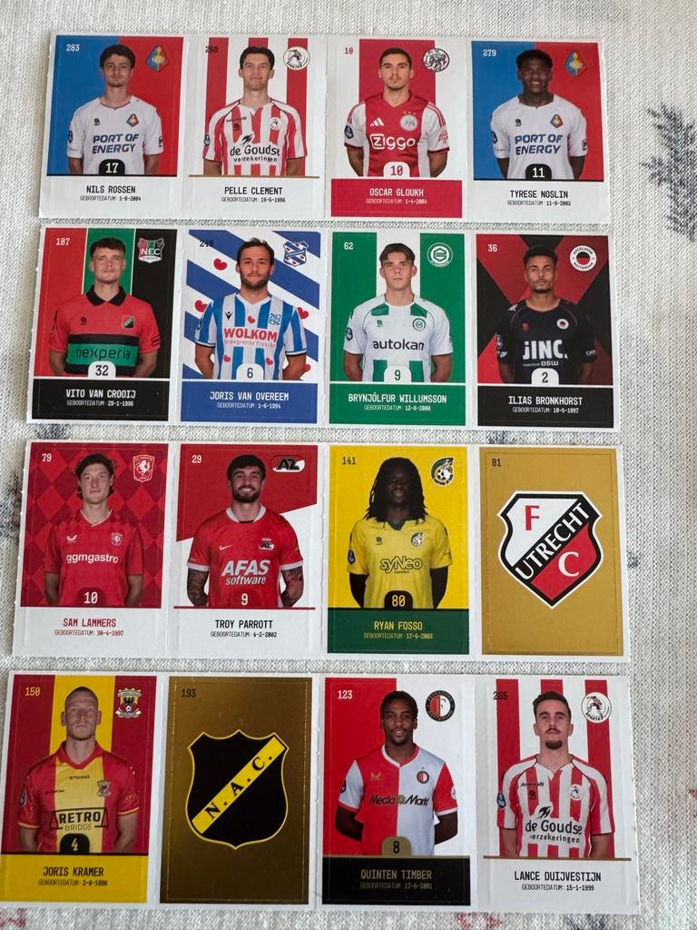 Plus Voetbalplaatjes, Ophalen of Verzenden, Nieuw, Overige binnenlandse clubs, Poster, Plaatje of Sticker
