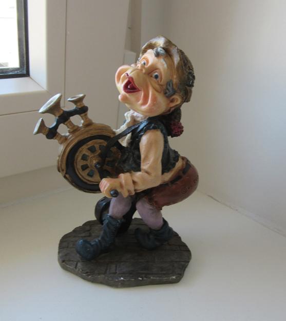 Efteling Volk van Laaf beeldje Laaf band, Verzamelen, Efteling, Verzenden, Zo goed als nieuw, Beeldje of Poppetje