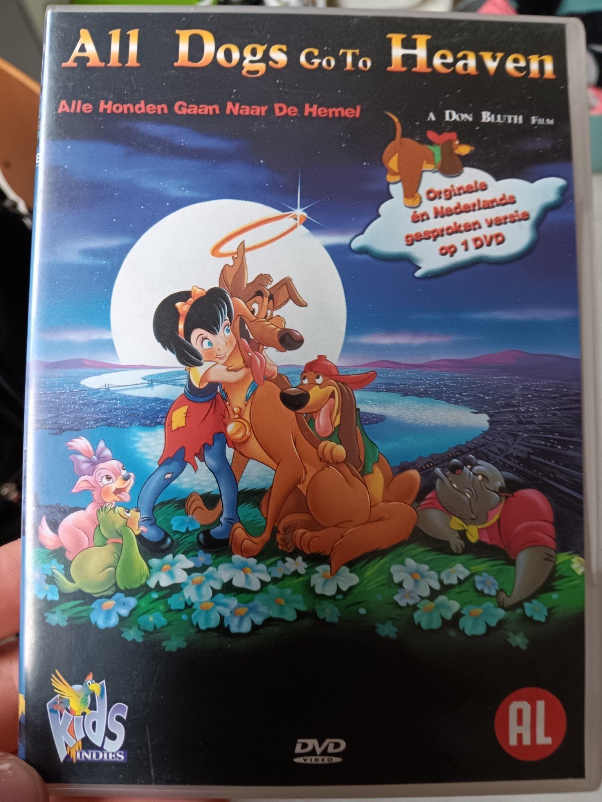 All dogs go to heaven dvd alle honden gaan naar de hemel dvd, Alle leeftijden, Ophalen of Verzenden, Zo goed als nieuw