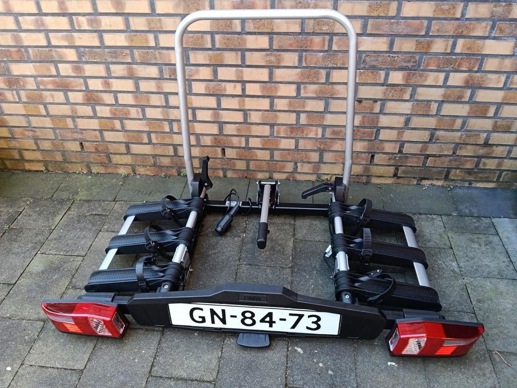 BMW E-Bike 3.0 Trekhaak Fietsendrager, Auto diversen, Fietsendragers, Ophalen, 3 fietsen of meer, Elektrische fiets, Zo goed als nieuw