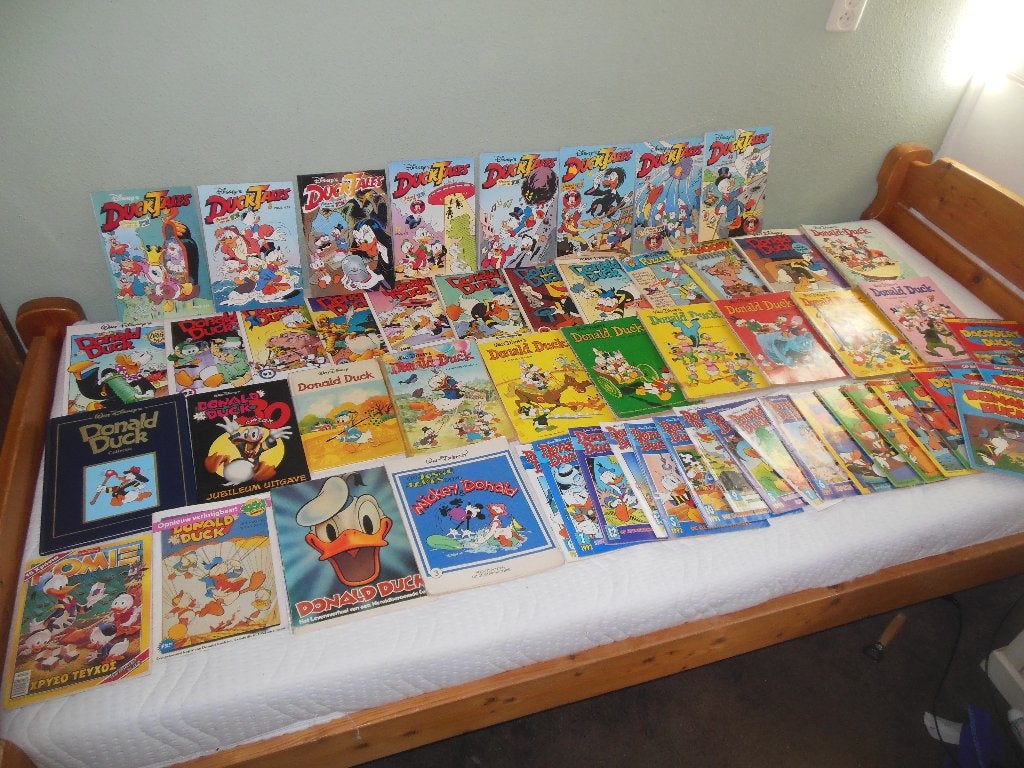 Verzameling Donald Duck albums, pockets, extra, stripgoed..., Boeken, Gelezen, Ophalen of Verzenden, Donald Duck, Meerdere stripboeken