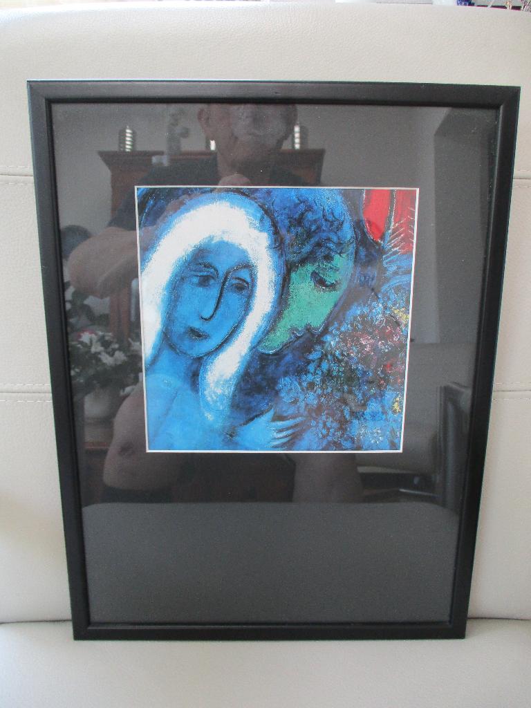 Marc Chagall - reproduktie - Frankrijk, Ophalen of Verzenden