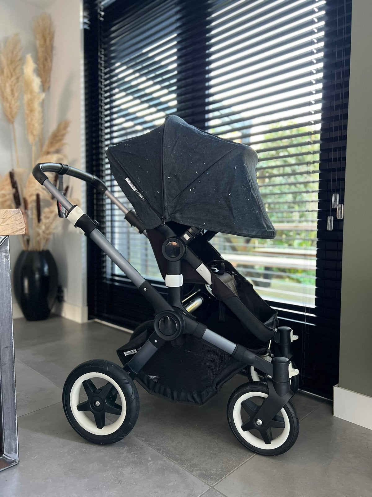 Bugaboo Buffalo Denim, Ophalen, Zo goed als nieuw, Overige merken, Verstelbare rugleuning