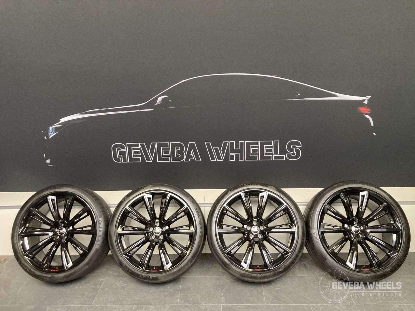 23” originele Audi Q8 / SQ8 / RSQ8 velgen + banden 5x112 4M8, Gebruikt, -, 285 mm, -