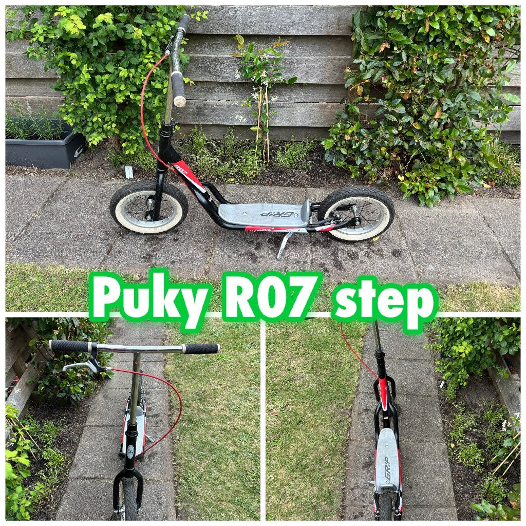 Puky R07 step zwart/rood, Ophalen, Gebruikt, Gewone step, Puky