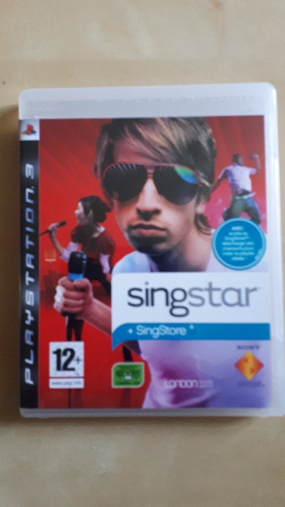Singstar + SingStore PlayStation 3, Ophalen, Zo goed als nieuw, Zonder controller, 60 GB