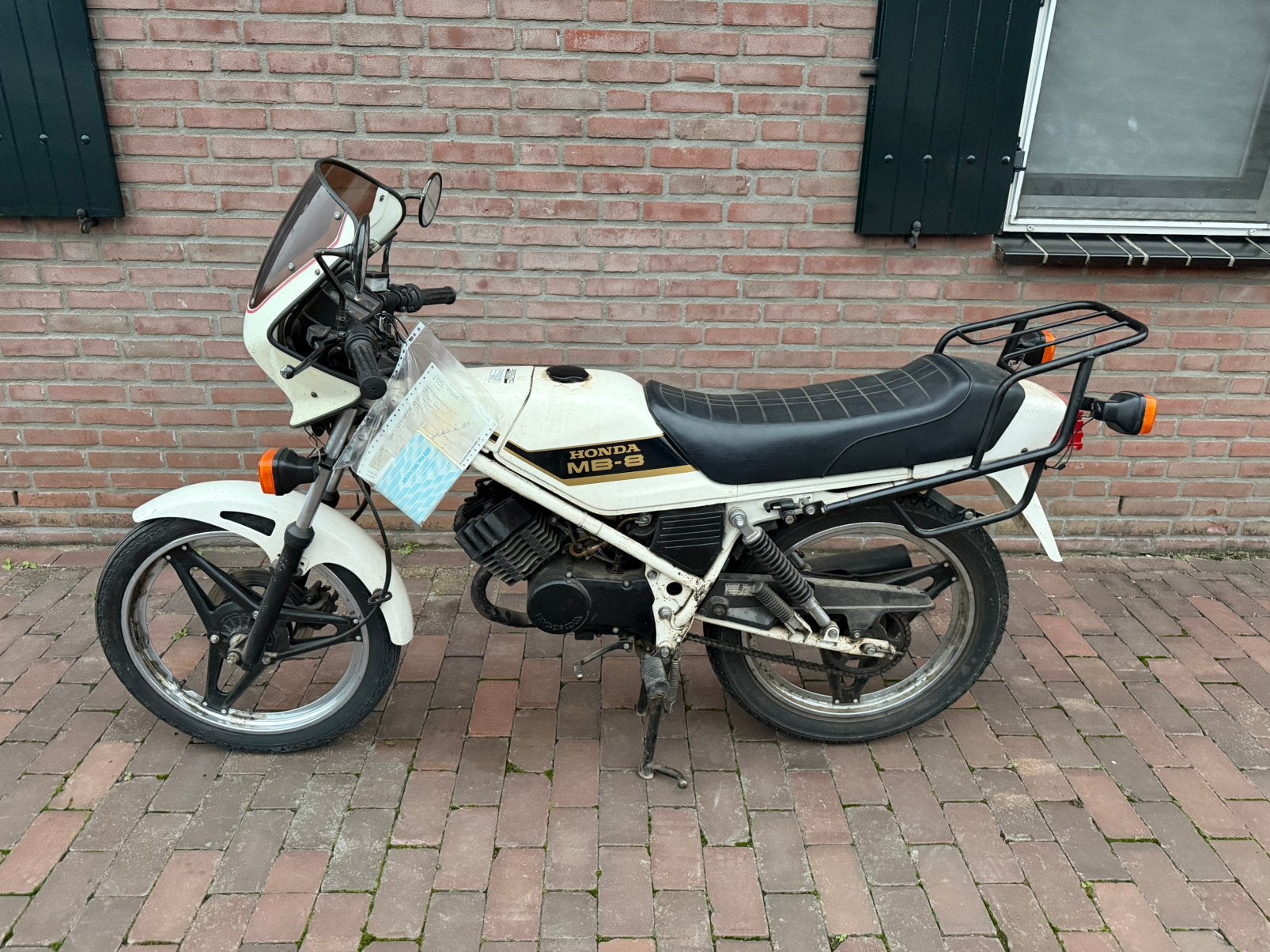 Honda mb8 met papieren, Ophalen, Zo goed als nieuw, Tank