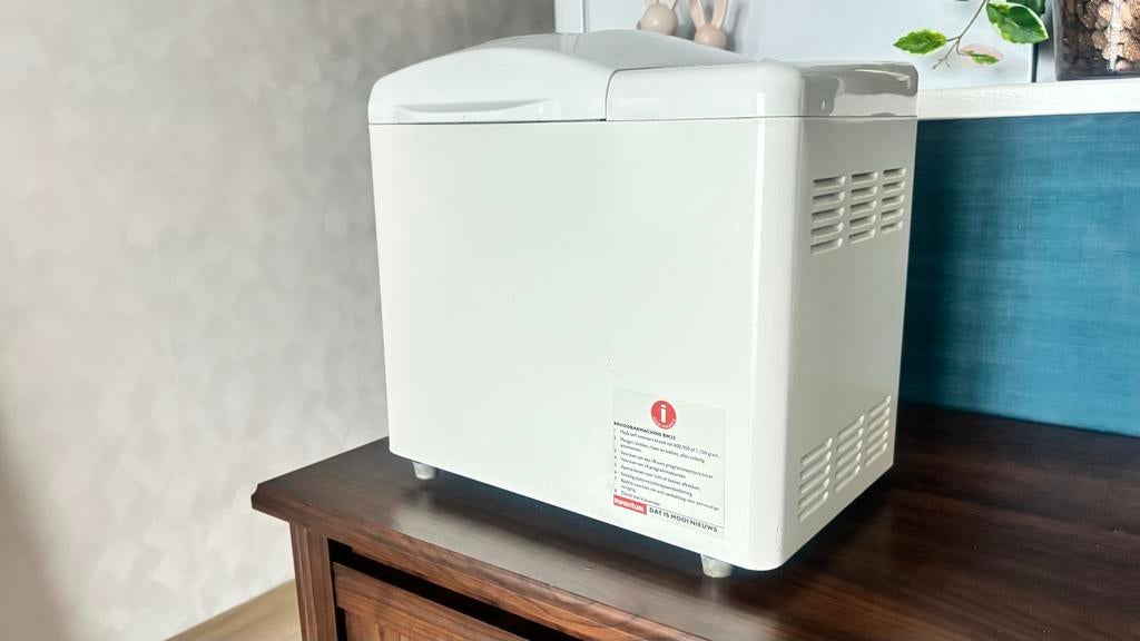 Inventum Broodbakmachine BM92: Compact en Gebruiksvriendelij, Witgoed en Apparatuur, Broodbakmachines, Met timer, Gebruikt, Kijkvenster