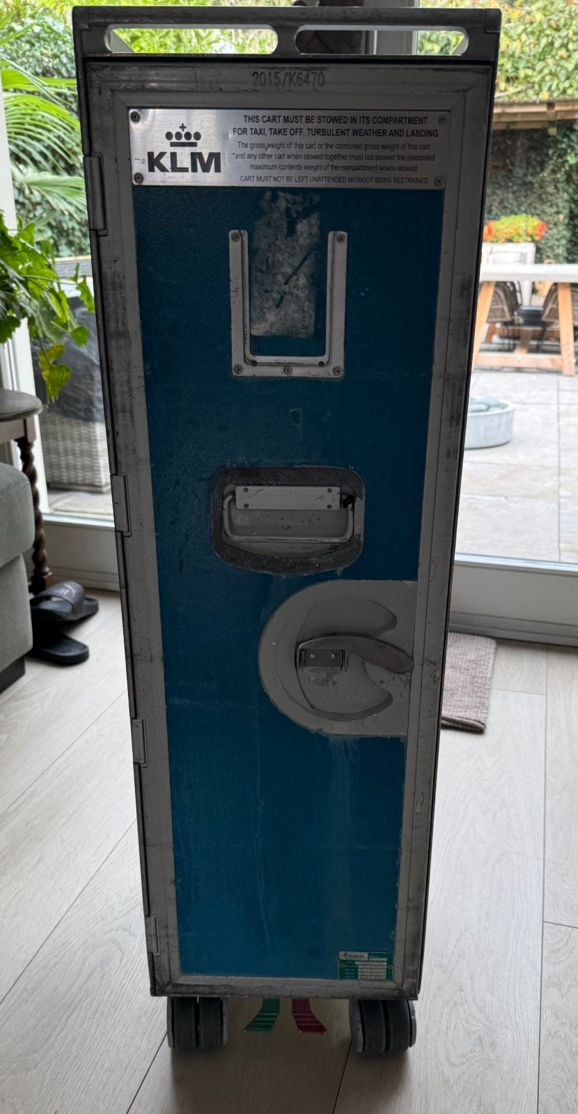 KLM halfsize atlas trolley, Ophalen, Gebruikt, Overige typen