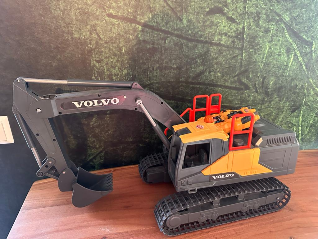 Dickie Toys RC Volvo Bestuurbare Graafmachine, Ophalen, Zo goed als nieuw, Overige typen