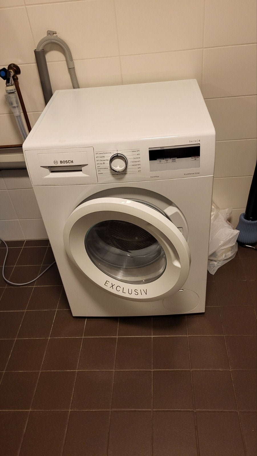 Wasmachine Bosch, Witgoed en Apparatuur, Wasmachines, Ophalen, Zo goed als nieuw, Voorlader, 90 tot 95 cm