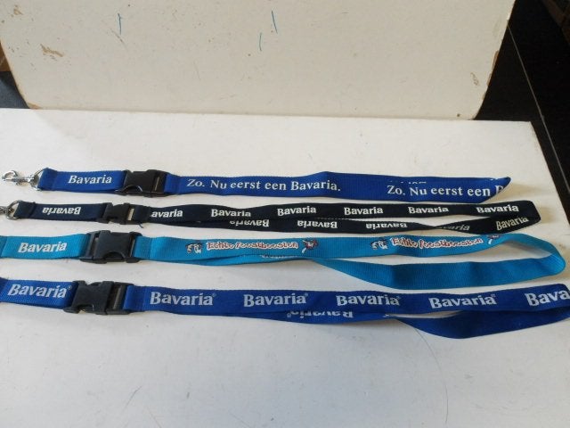Bavaria bier keykoord set (nr.4) 4 stuks, Ophalen of Verzenden, Nieuw, Overige typen, Bavaria