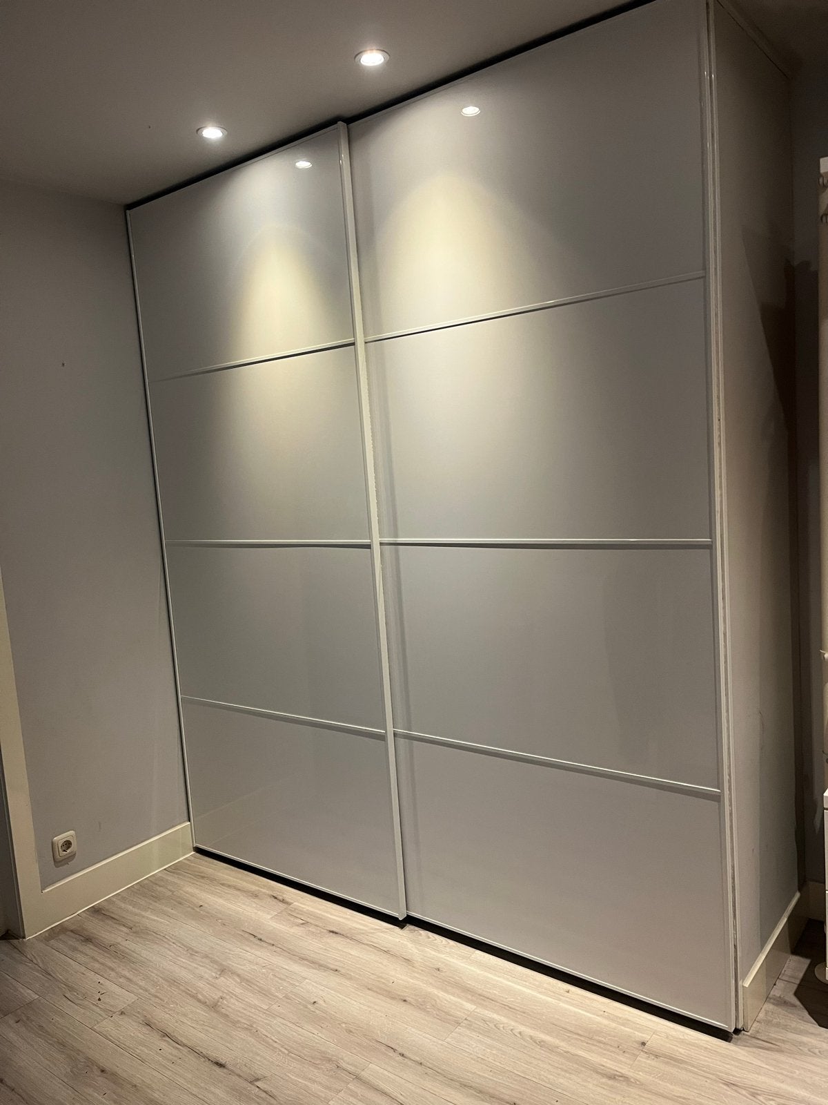 Witte pax kastdeuren (2 stuks), Ophalen, Overige materialen, Gebruikt, 200 cm of meer