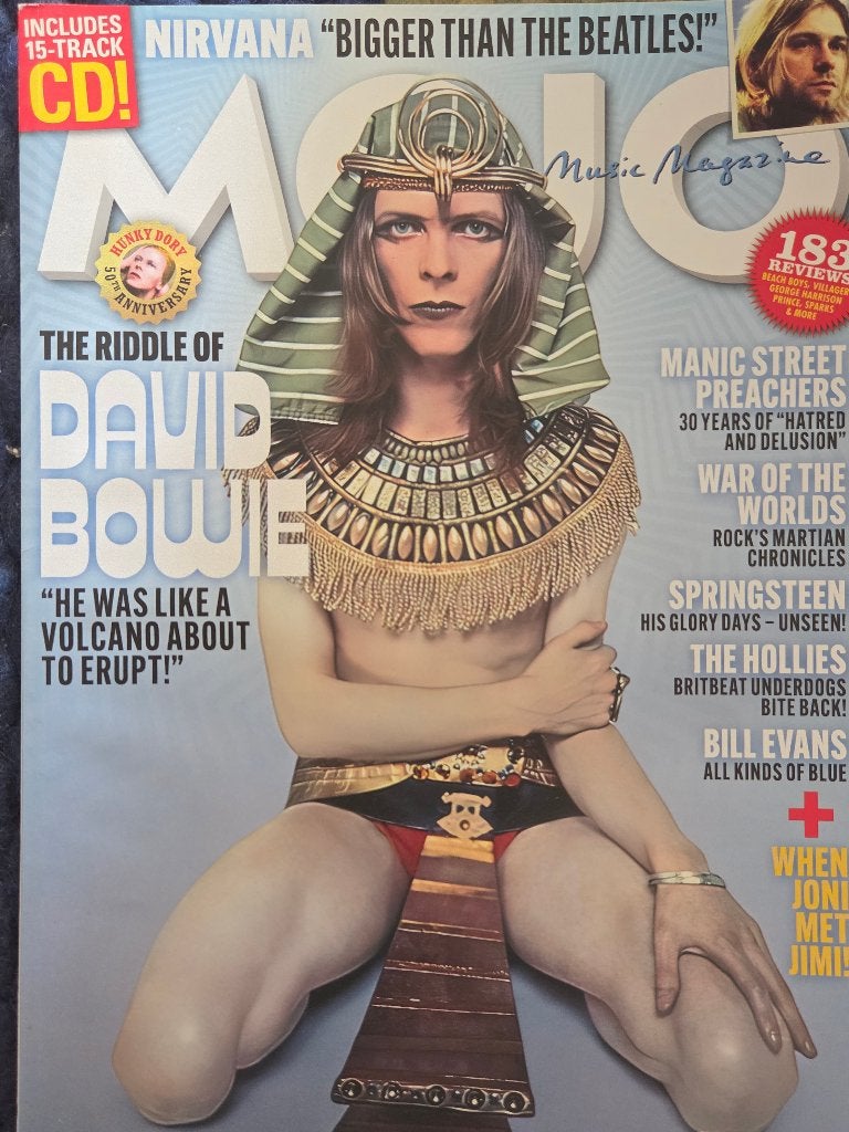 MOJO 09 2021 Bowie Nirvana Manic Street Preachers Springstee, Ophalen of Verzenden, Zo goed als nieuw, Muziek, Film of Tv
