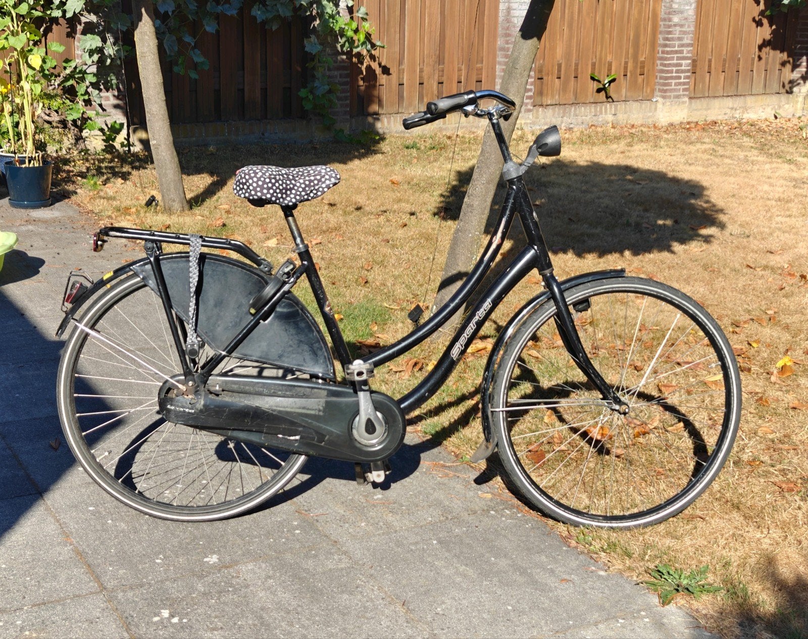 Sparta oma fiets, Ophalen, Gebruikt, Terugtraprem, Sparta