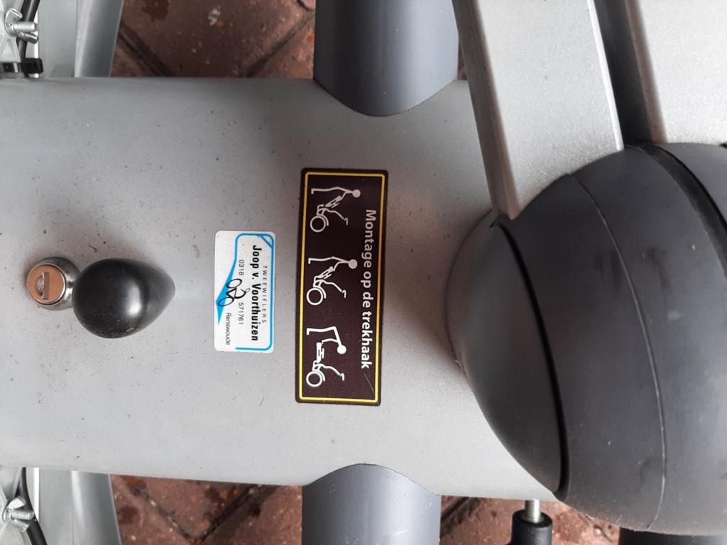 Goed werkende Spider fietsendrager voor 2 e-bikes, Gebruikt, Ophalen of Verzenden, 2 fietsen, Trekhaakdrager